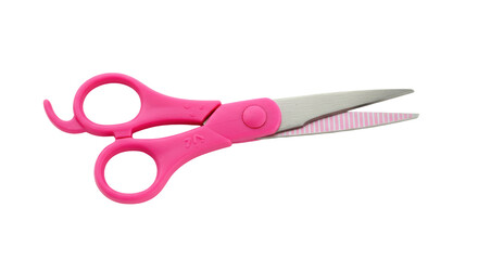 Isolated Pink Kid Scissors