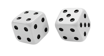 Isolated Pair of Dice