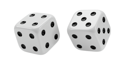 Isolated Pair of Dice