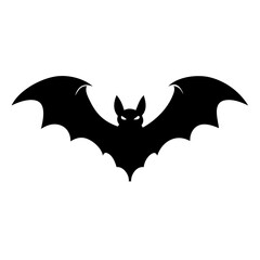 bat icon, bat line art - simple line art of bat, perfect for bat logos and icons