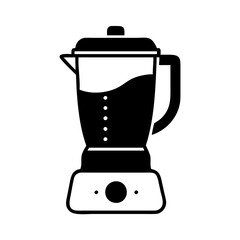 blender icon, blender line art - simple line art of blender, perfect for blender logos and icons