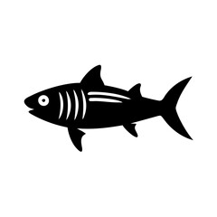 bonefish icon, bonefish line art - simple line art of bonefish, perfect for bonefish logos and icons