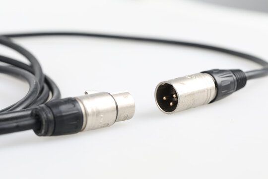 Audio equipment connection xlr cable studio environment product image professional setup close-up view technology insights