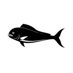 dorado mahi mahi icon, dorado mahi mahi line art - simple line art of dorado mahi mahi, perfect for dorado mahi mahi logos and icons