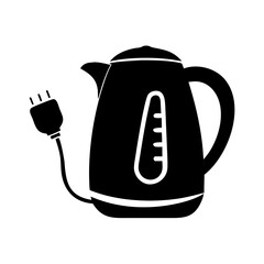 electric kettle icon, electric kettle line art - simple line art of electric kettle, perfect for electric kettle logos and icons