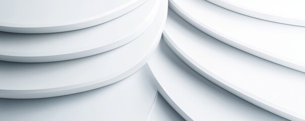 Abstract layered circles