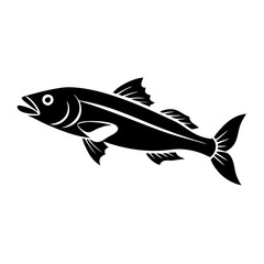 hake icon, hake line art - simple line art of hake, perfect for hake logos and icons