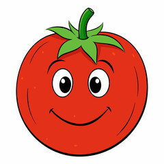 tomato cartoon illustration
