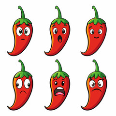 Cute Chili Character Vector - Thumbs Up & Smiling Approval Illustration	