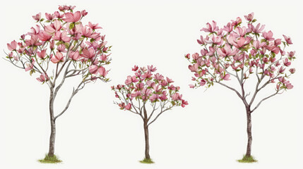 Obraz premium pink tree