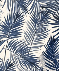 Palm leafs nature outdoors pattern.