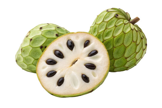 cherimoya fruit isolated PNG