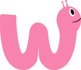 Zoo Letter Vector Element Alphabet W