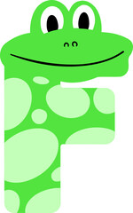 Zoo Letter Vector Element Alphabet F