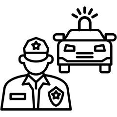 Highway Patrol Icon