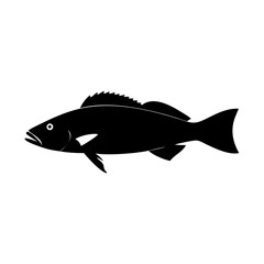 tilefish icon, tilefish line art - simple line art of tilefish, perfect for tilefish logos and icons