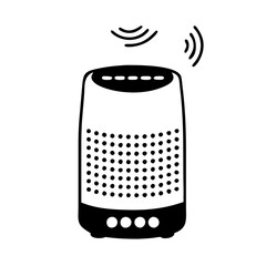 air purifier icon, air purifier line art - simple line art of air purifier, perfect for air purifier logos and icons