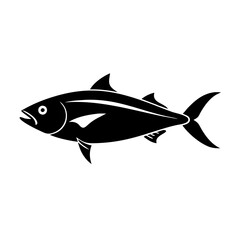 amberjack icon, amberjack line art - simple line art of amberjack, perfect for amberjack logos and icons