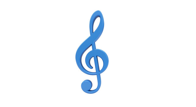 Isolated Treble Clef