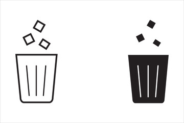 Keep clean icon. Do not litter sign vector for web site Computer and mobile app on white backgound