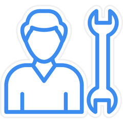 Fixer Male Icon Style