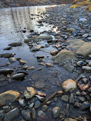 nice rocks in the river