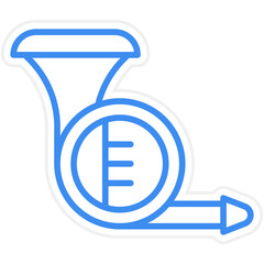 Horn Trumpet Icon Style