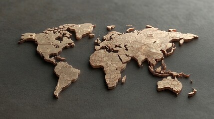 Global investment strategies financial markets business growth world map economic trends marketing insights