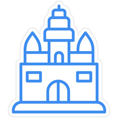 Angkor Wat Icon Style