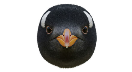 Isolated Puffin