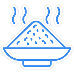 Nasi Goreng Icon Style