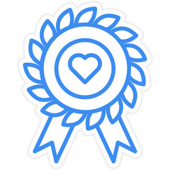 Humanitarian Award Icon Style