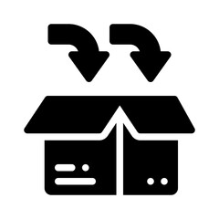 packaging glyph icon