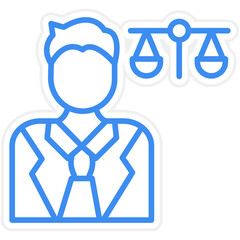 Defendant Male Icon Style