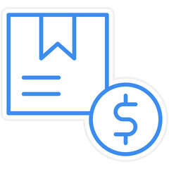 Cash on Delivery Icon Style