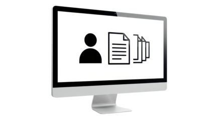 Isolated Monitor with User and Documents