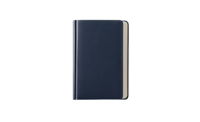 Minimalist dark blue notebook design with clean lines and simple cover for modern stationery enthusiasts
