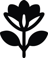 Fototapeta premium morning glory, milkweed, marigold, marigold, magnolia, flower logo