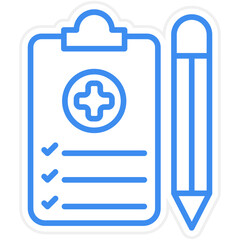Medical File Icon Style
