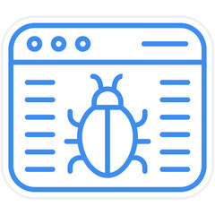 Browser Hacked Icon Style