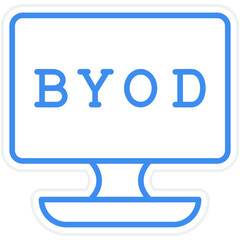 Byod Tour Icon Style