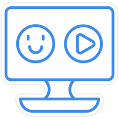 Digital Animation Icon Style