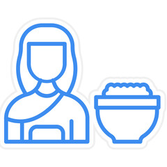 Gatherer Female Icon Style