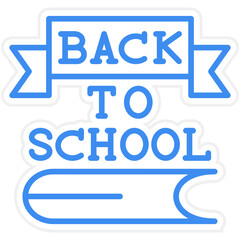 Back to School Icon Style