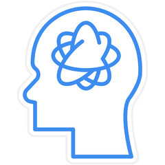 Mental Disorder Icon Style