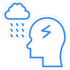 Depression Icon Style