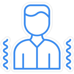 Fototapeta premium Shaking Icon Style