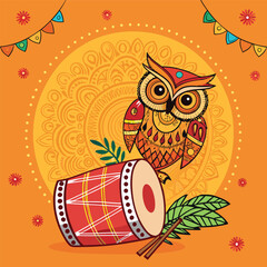 Shuvo Noboborso with beautiful background