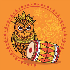 Shuvo Noboborso with beautiful background