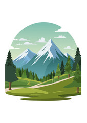 Mountain landscape